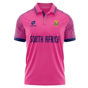 South Africa Pink Cricket Shirt